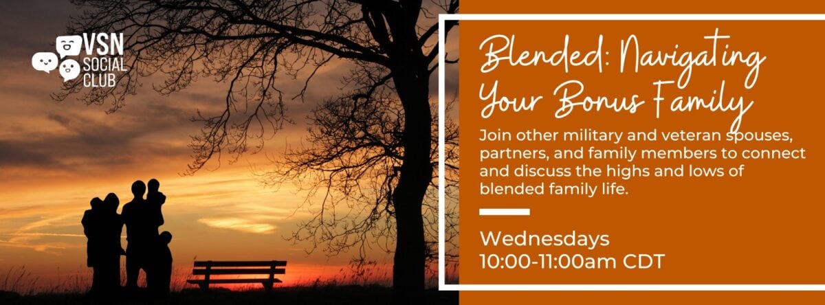 Blended: Navigating Your Bonus Family Wednesday 10:00-11:00am CDT
