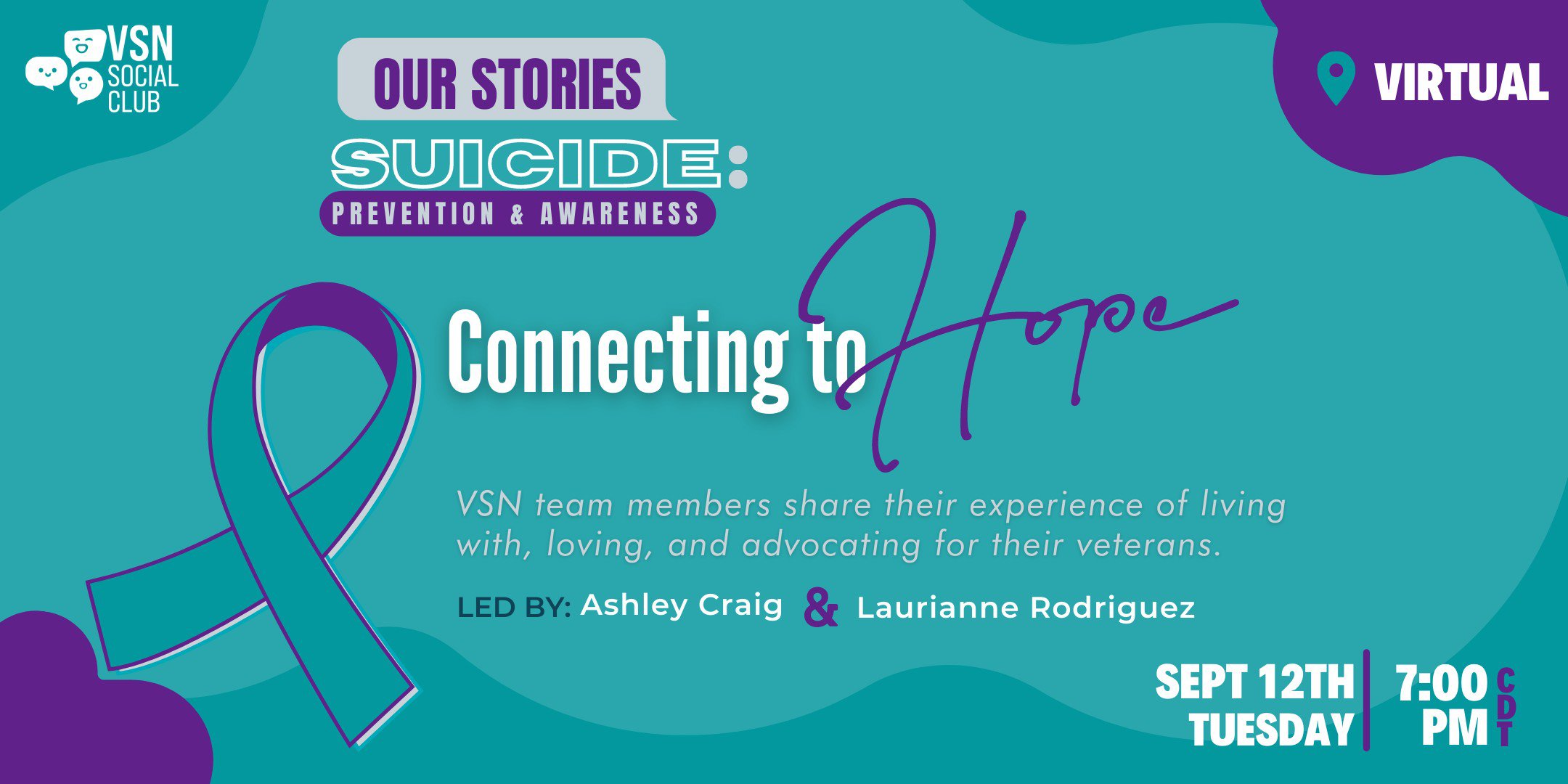Our Stories: Suicide Prevention and Awareness