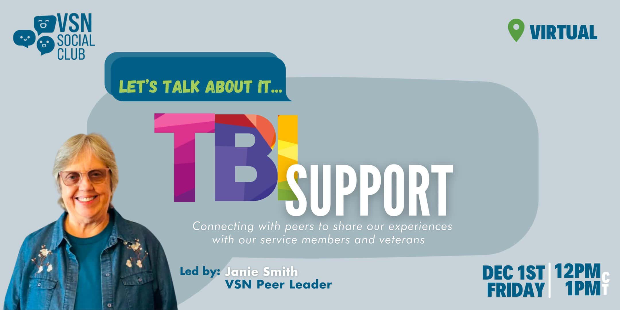 Let's talk about it: TBI Support