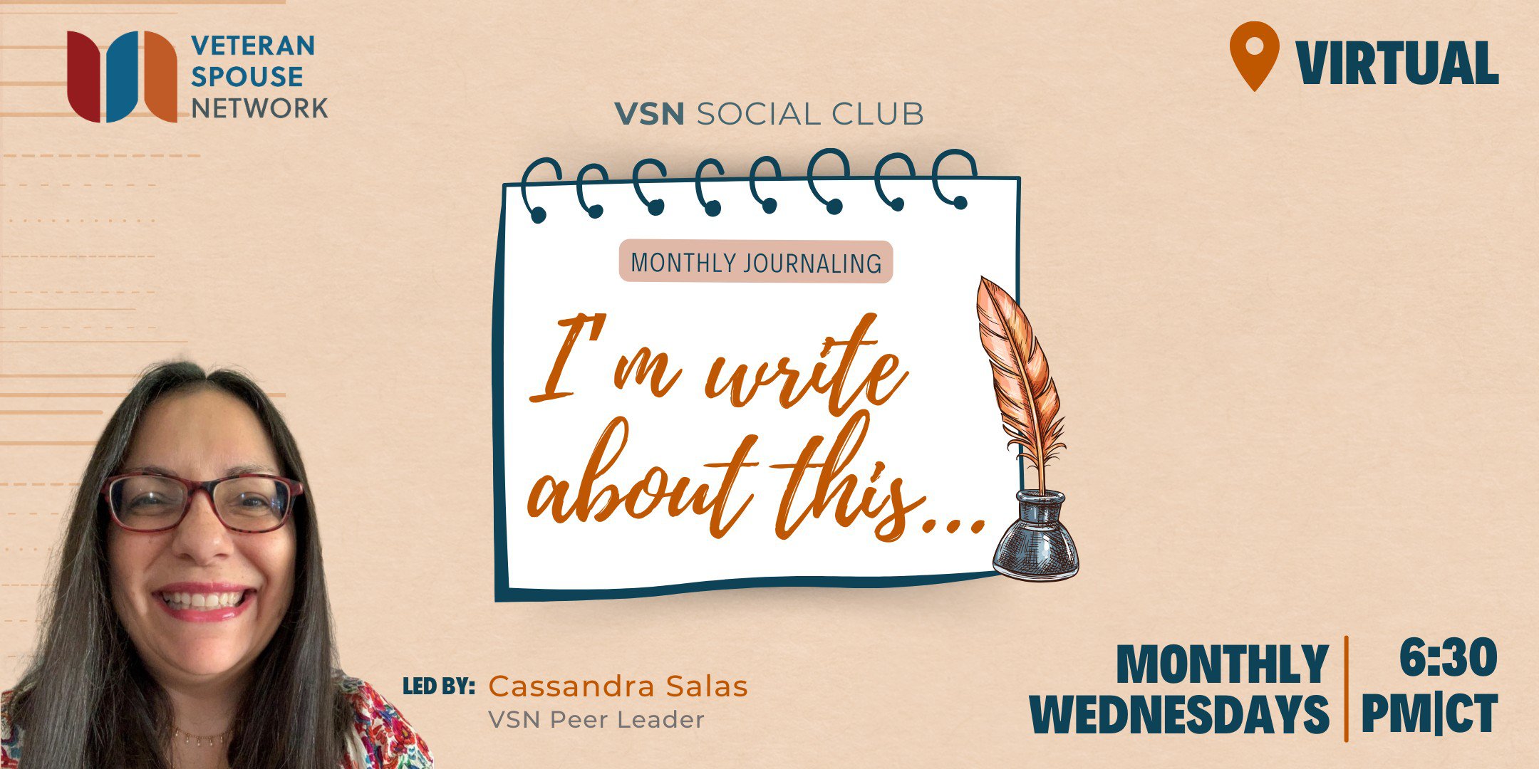 Monthly journaling with Cassandra Salas