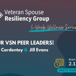Virtual V-SRG 6-Week Wellness Series Starting February 1st, meeting Thursdays 7-9pm CT