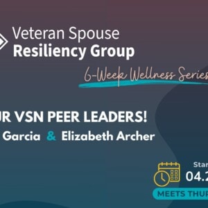 V-SRG Virtual 6-Week Wellness Mini-Series starting April 24th 5-7pm CT
