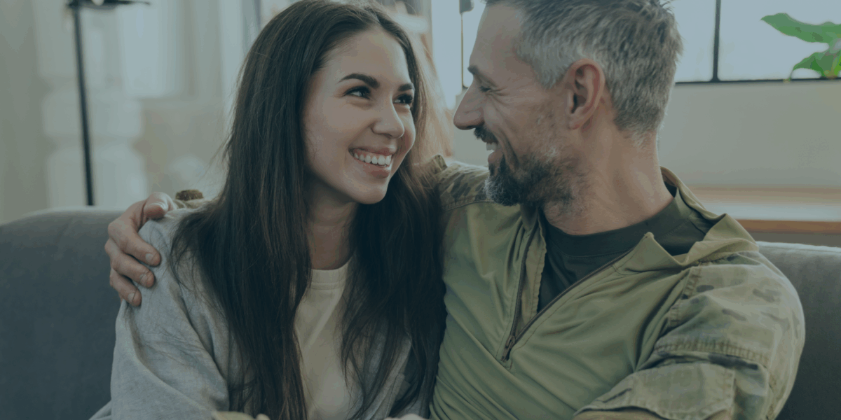 Military veteran spouse/partner in a relationship