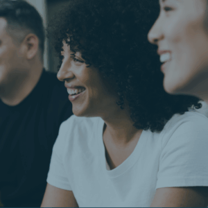 Group of veteran and transitioning military spouses participating in group wellness, resiliency, and peer-support sessions.