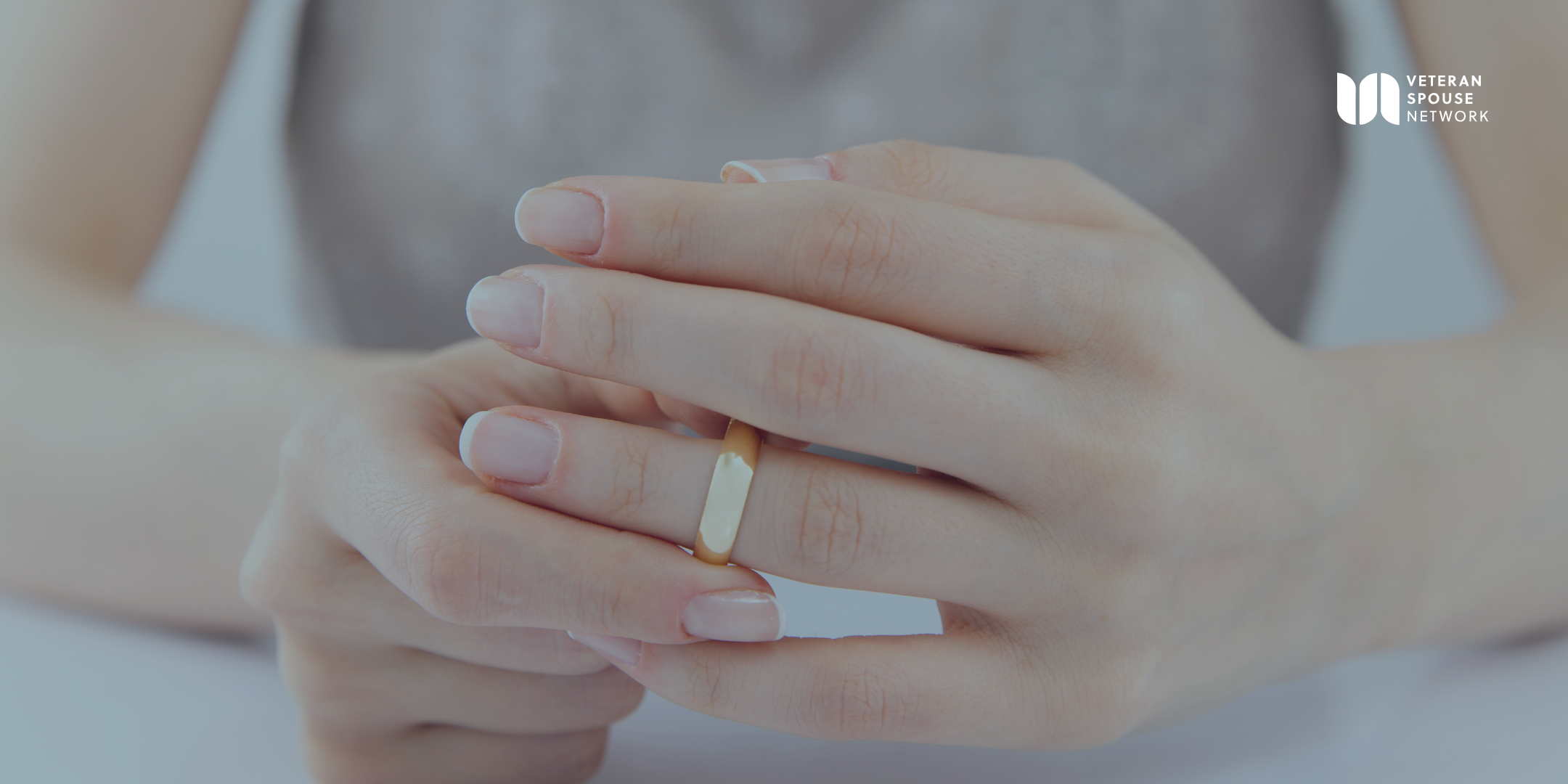 Military spouse considering divorce taking off wedding band